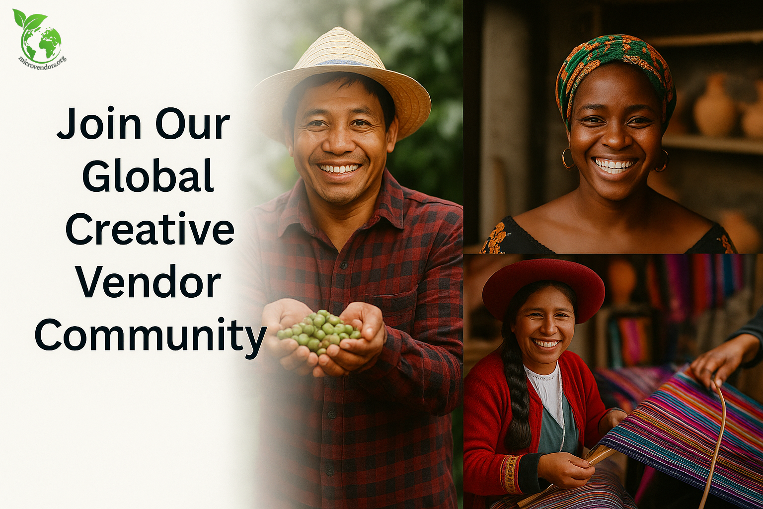 Global Artisans_ Crafting Culture Together with logo